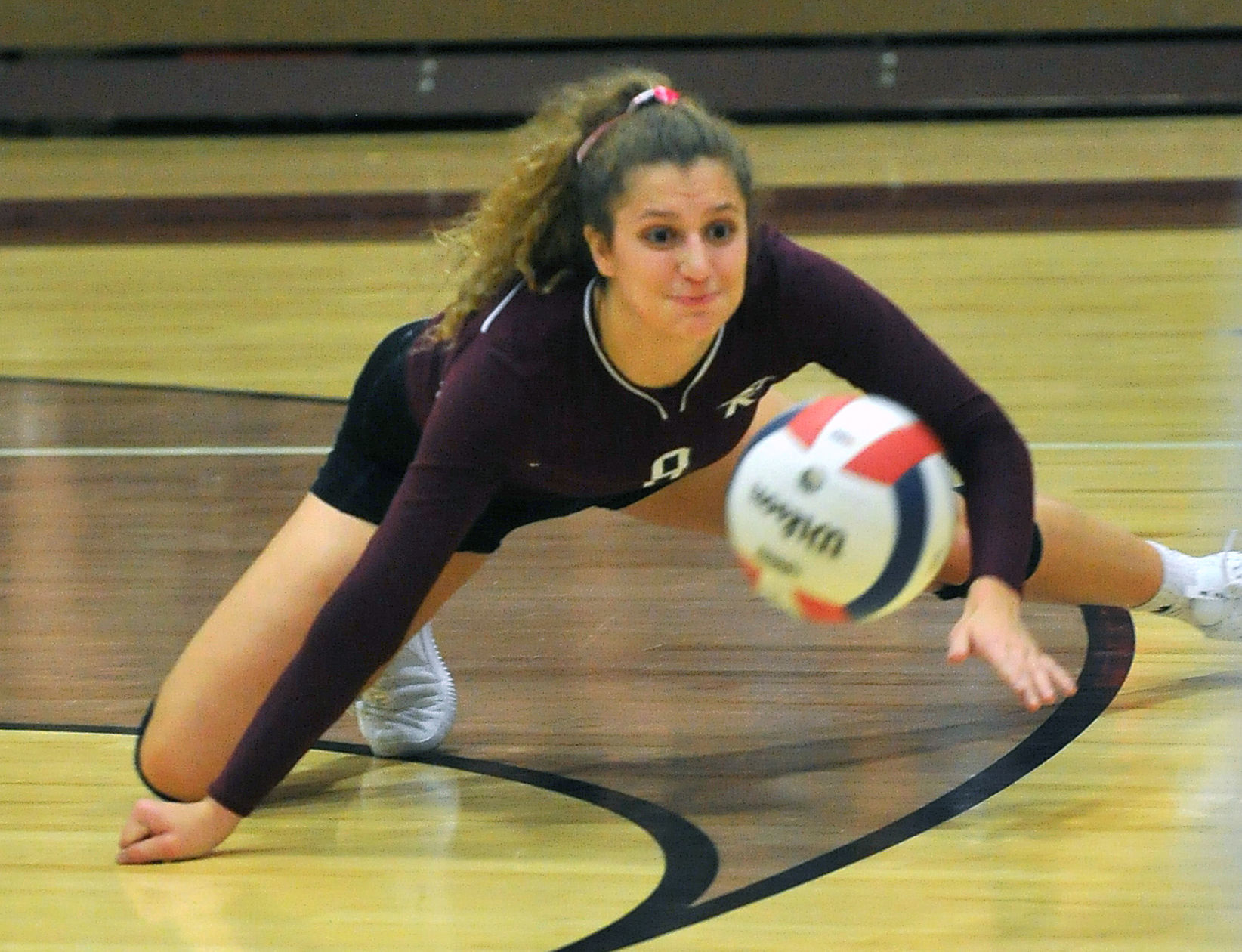 Riverdale at Rockridge volleyball